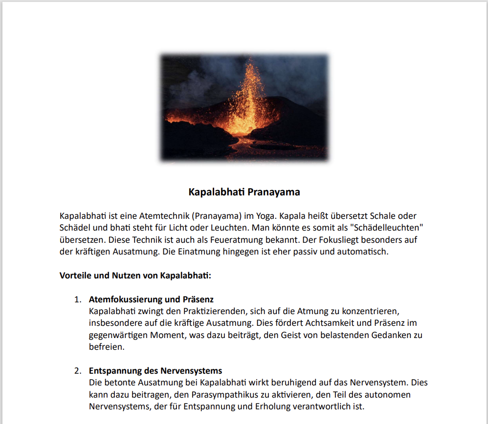 Bild Kapalbhati